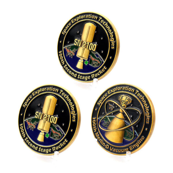 Wholesale Cheap Blank Metal 3d logo Enamel Gold Silver Antique Plated Challenge Coin Custom for Laser